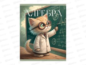 Тетрадь 40 л. клетка Эксмо Усатые умники АЛГЕБРА