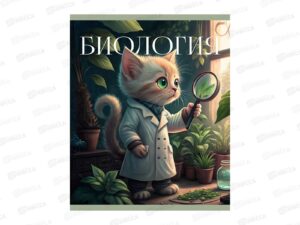 Тетрадь 40 л. клетка Эксмо Усатые умники БИОЛОГИЯ