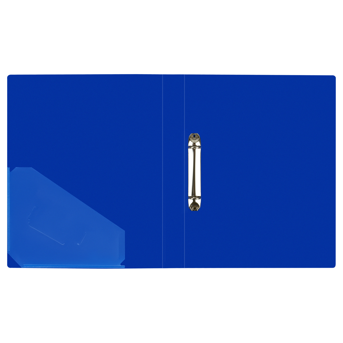 Папка на 2х кольцах 40мм СТАММ Стандарт Синяя