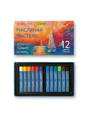 Пастель масляная Невская палитра Сонет, 12 цветов*