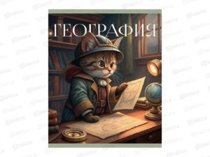 Тетрадь 40 л. клетка Эксмо Усатые умники ГЕОГРАФИЯ