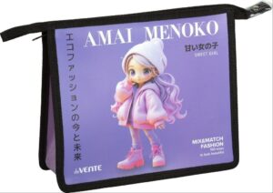 Папка для тетрадей на молнии А5 deVENTE Amai Menoko