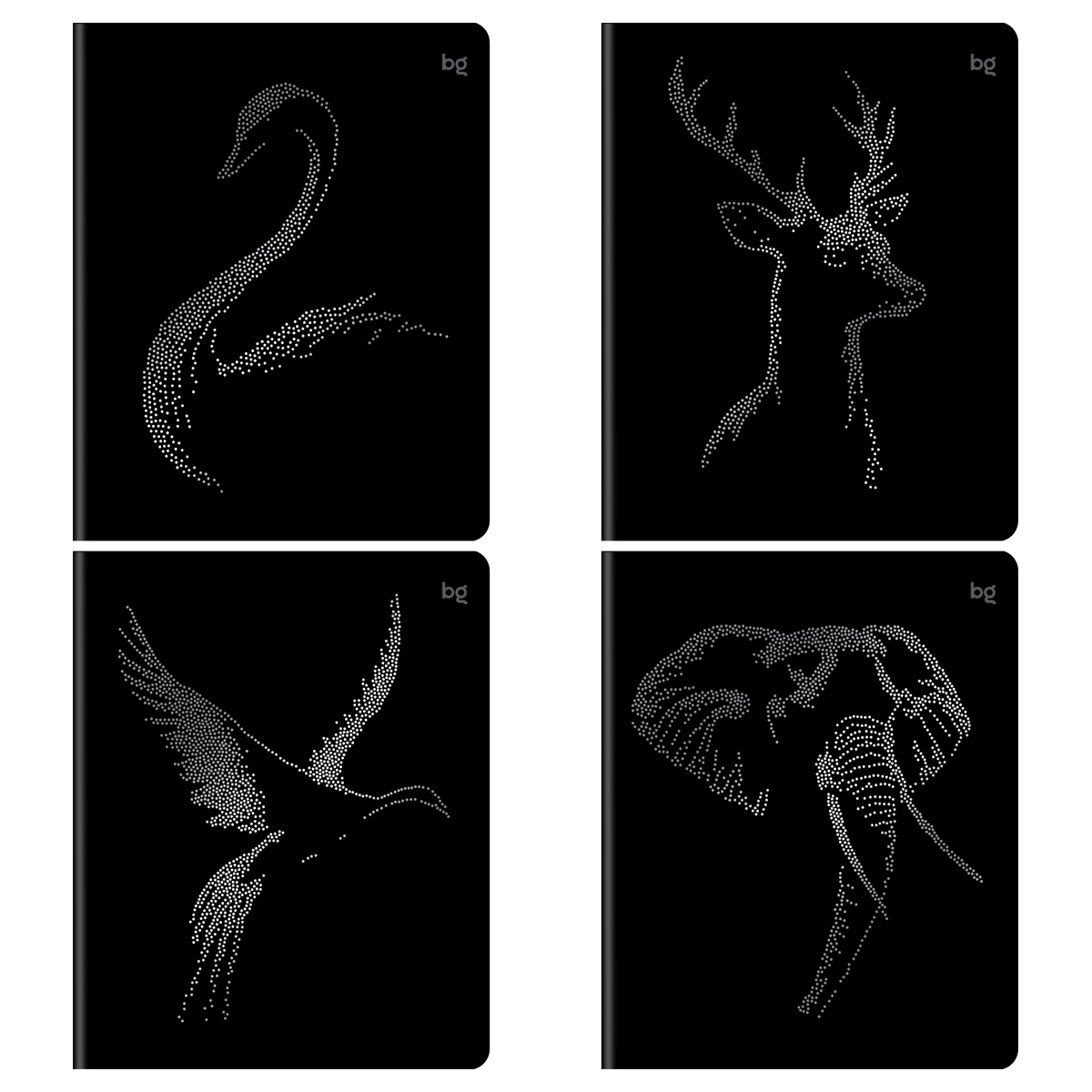 Тетрадь 48 л. клетка BG Точечный мир