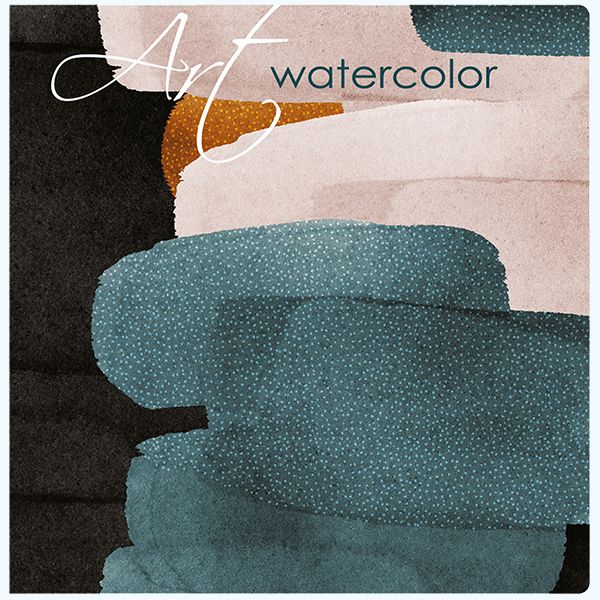 Скетчбук 190х190мм 32л Полином 7БЦ, для акварели 200г/м2