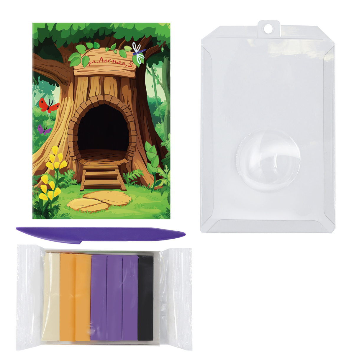 Набор для лепки Луч Шаролепики. Птички