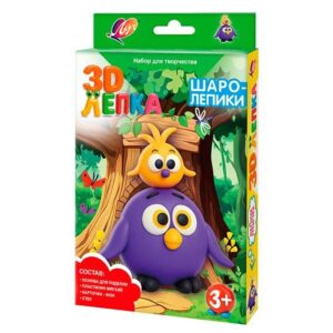 Набор для лепки Луч Шаролепики. Птички