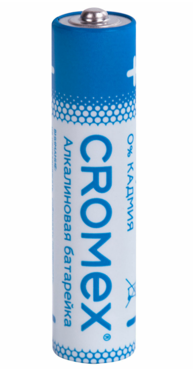 Батарейка CROMEX AAA (LR03) алкалиновая мизинчиковая BC4