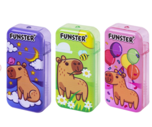 Корректирующая лента FUNSTER Капибары 5мм х 5м, корпус ассорти