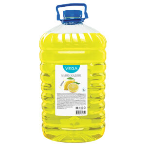Жидкое мыло Vega Лимон 5л
