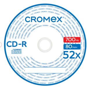 Компакт диск CD-R CROMEX 700Mb 52х-