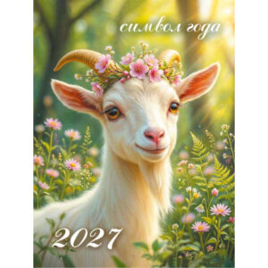 Календарь отрывной на магните 2027г Символ года2