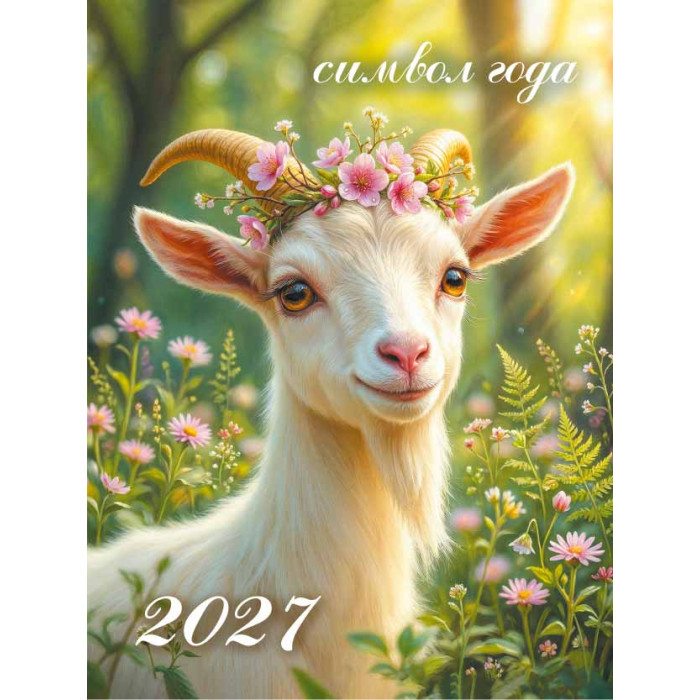 Календарь отрывной на магните 2027г Символ года2