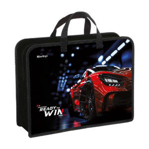 Папка с ручками Berlingo Ready to win, черная