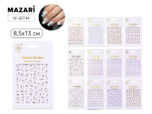 Наклейки Mazari Для ногтей, 18 диз