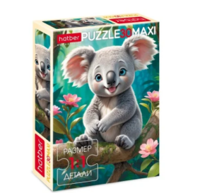 ПАЗЛЫ - MAXI 30 эл. Маленькая коала 210х290мм