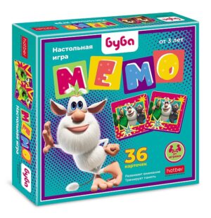 Игра настольная МЕМО 36 карточек Буба (М)