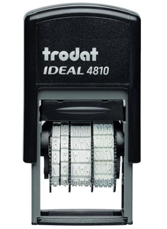 Датер ленточный TRODAT IDEAL, пластик, 1стр., 3,8мм, русский
