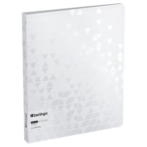 Папка 40 вкладышей Berlingo DoubleWhite 24мм 1000мкм белая