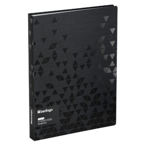 Папка 40 вкладышей Berlingo Triangle Black 24мм 1000мкм черная