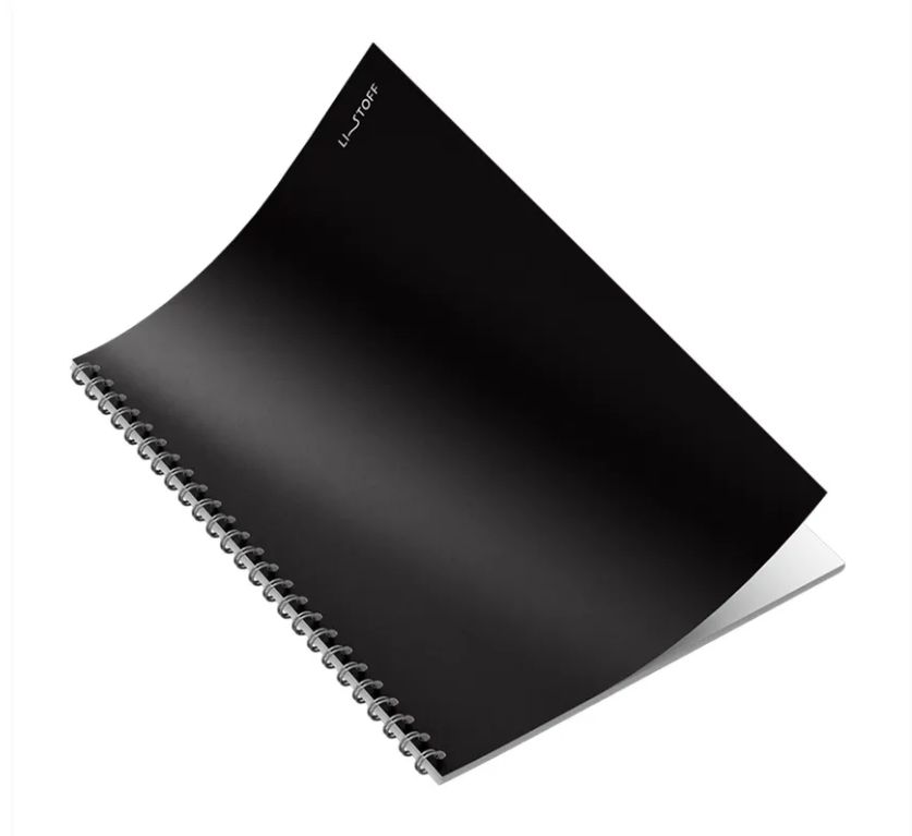 Тетрадь 80л. клетка ЭКСМО Onyx, пластик.обложка, гребень