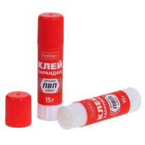 Клей - карандаш Hatber ПВП 15г