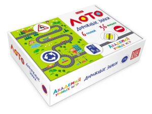 Игра развивающая Лото Дорожные знаки 36 фишек (М)
