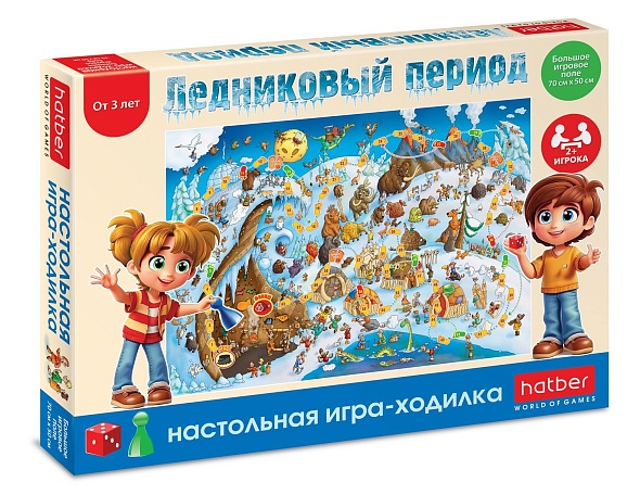 Игра настольная Ходилка Ледниковый период (М)