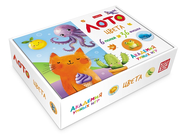 Игра развивающая Лото Цвета 36 фишек (М)