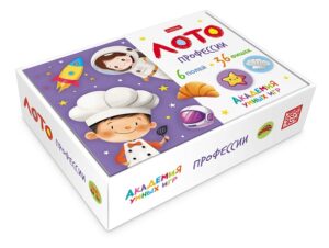 Игра развивающая Лото Профессии 36 фишек (М)