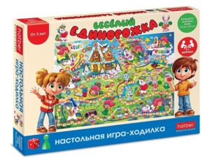 Игра настольная Ходилка Веселый единорожка (М)