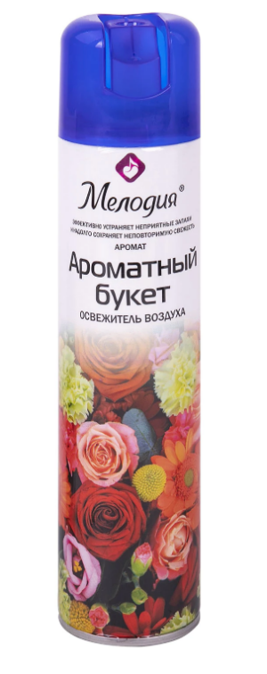Освежитель воздуха МЕЛОДИЯ Ароматный букет 300мл